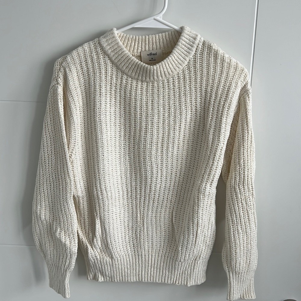 Wilfred Cream Knot Sweater